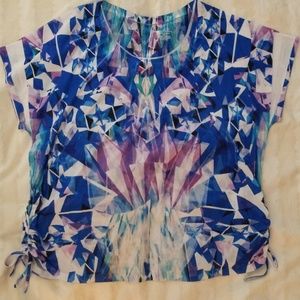 LANE BRYANT NWOT CALIDESCOPE SHIRT.